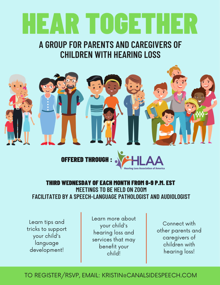 Hear Together Parent Group, play groups, group services